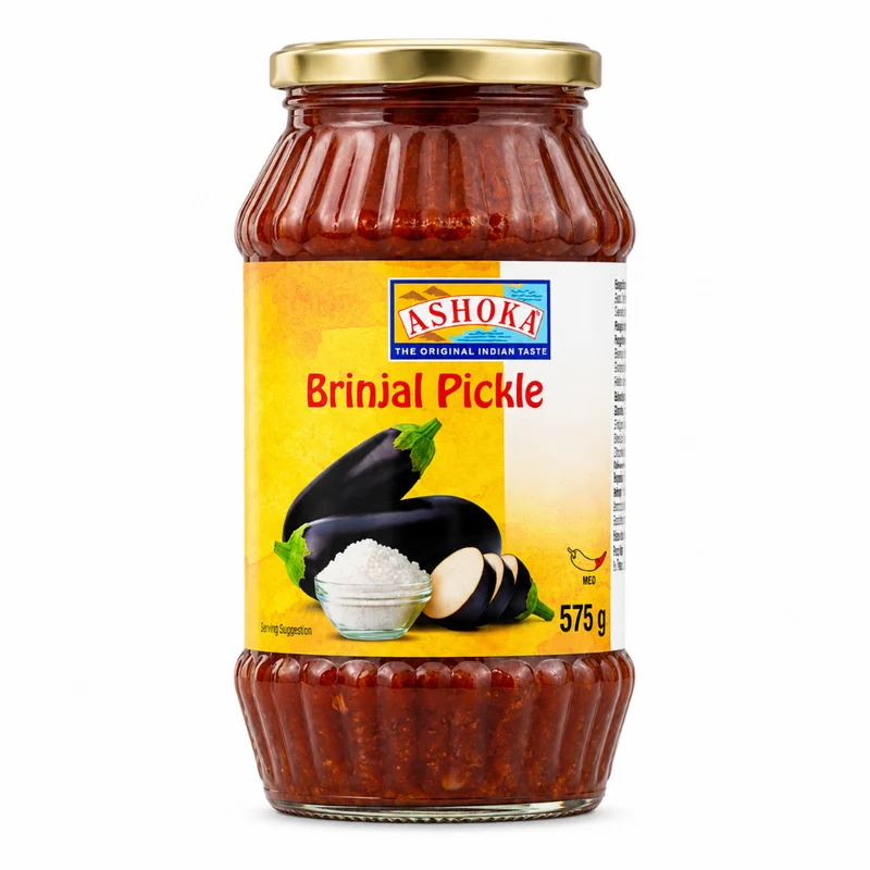 Ashoka Pickle - Brinjal 575gm