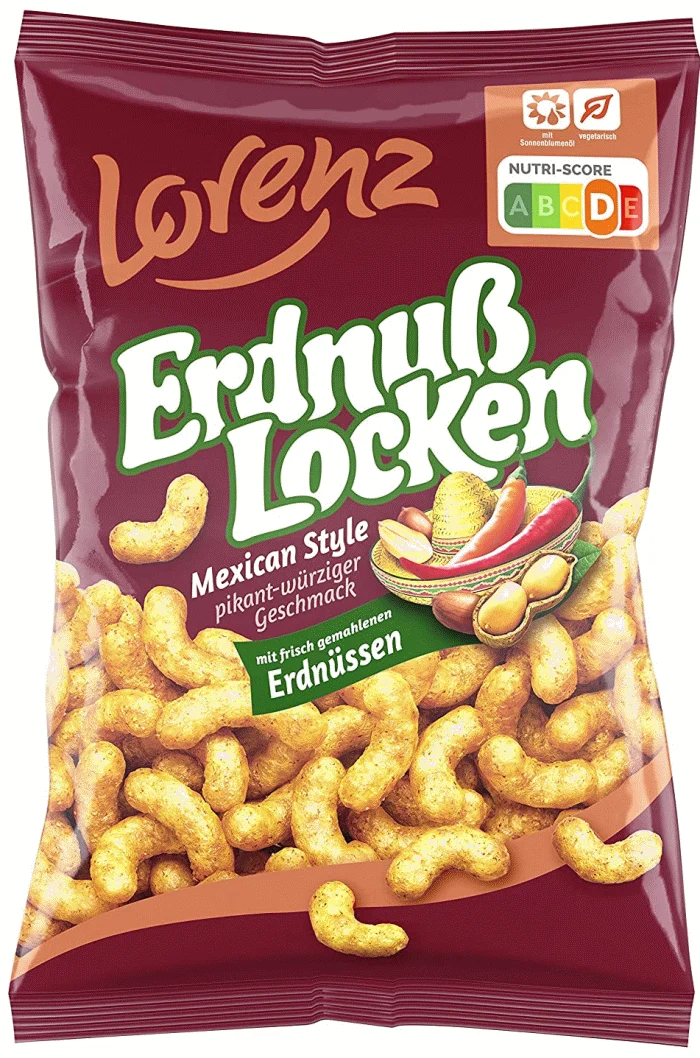Lorenz ErdnussLocken Mexican Style Erdnussflips 175g