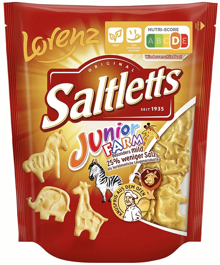 Lorenz Saltletts Laugengebäck Junior Farm 150g