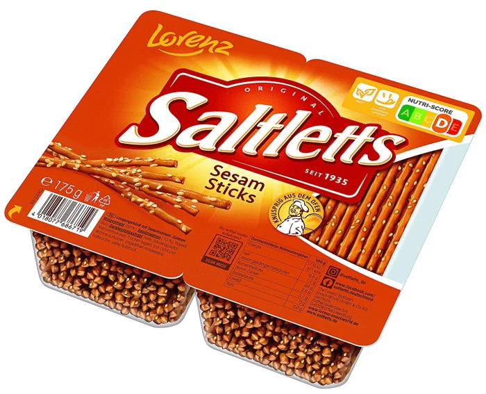 Lorenz Saltletts Sticks Sesam Salzstangen 175g