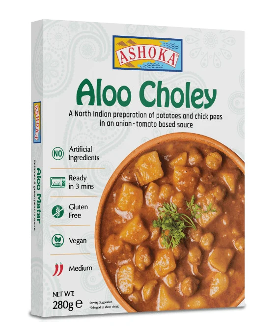 Ashoka Ready to Eat - Aloo Choley 280gm