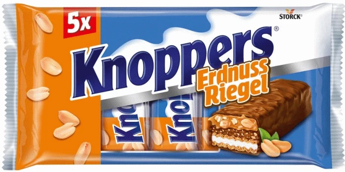 Storck Knoppers Erdnussriegel 5 Stück