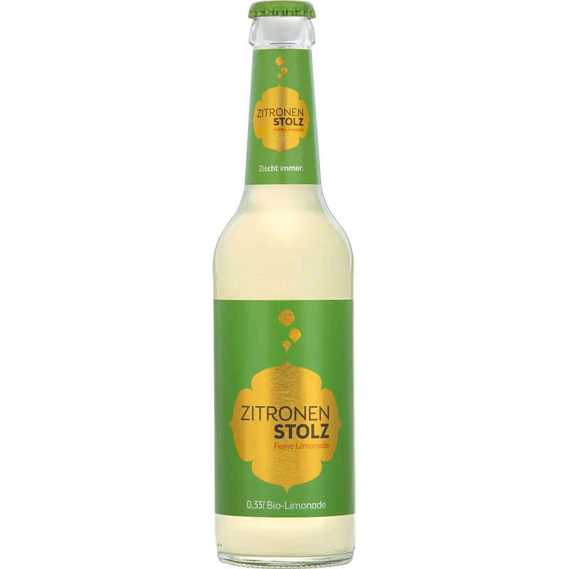 Zitronenstolz Bio 24x 0,33 Liter (MEHRWEG)