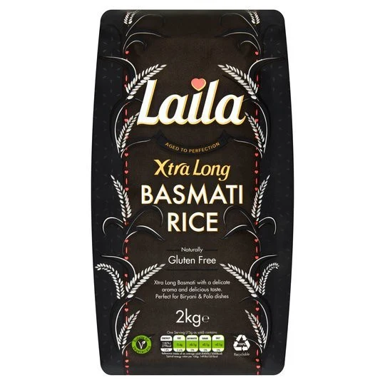 Laila Xtra Long Basmati Rice 2kg