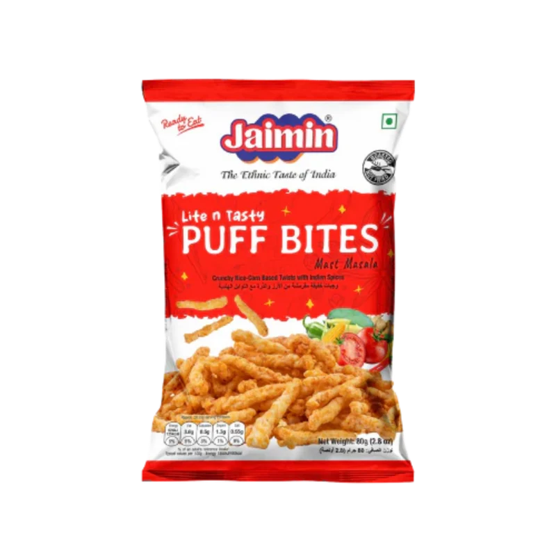 Jaimin Puff Bites - Mast Masala 80gm