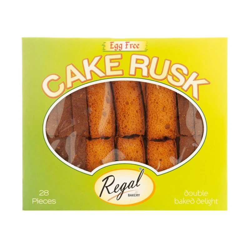 Regal Cake Rusk - Egg Free (28 pieces) 480gm
