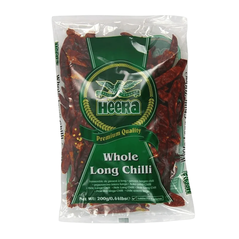 Heera Whole Long Chilli 200gm
