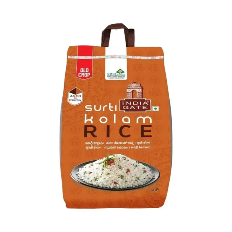 India Gate - Surti Kolam Rice 5kg (BBE: 12.2027)