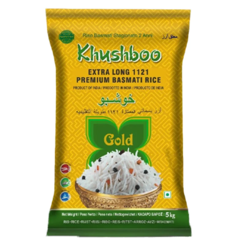 Khushboo Premium Basmati Rice - Gold 5kg