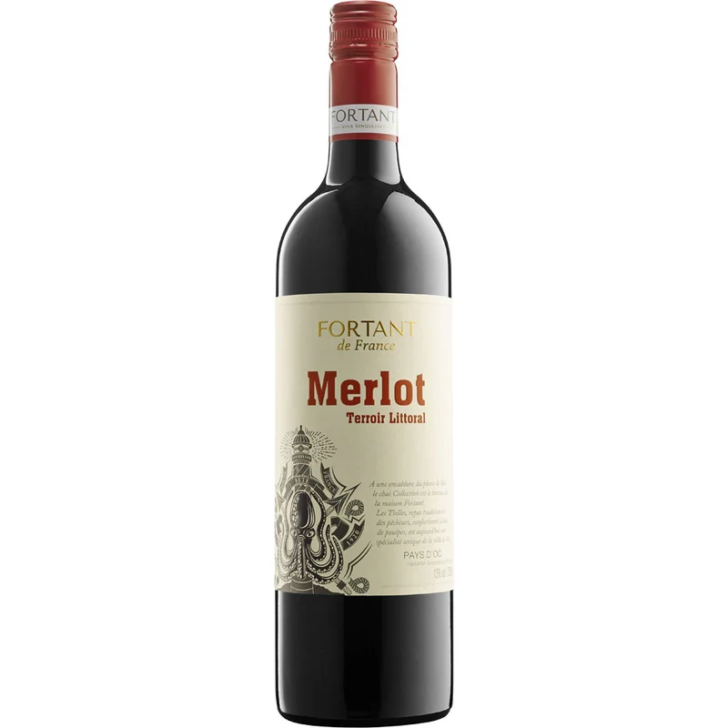 Fortant de France Merlot Terroir Littoral 2024