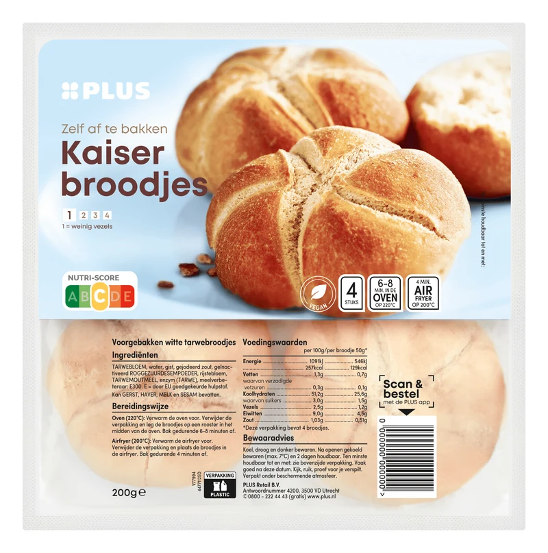 Kaiserbroodjes wit