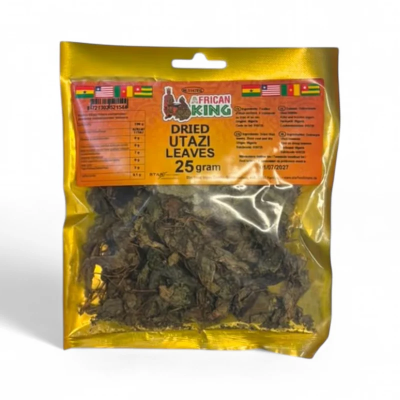 African King - Dried Utazi Leaves 25gm