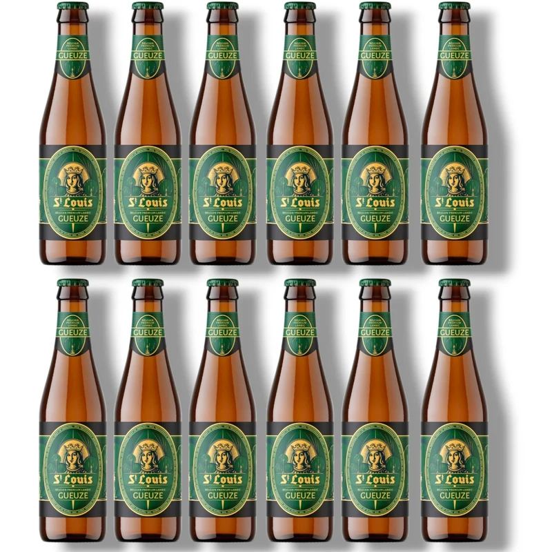St. Louis Premium Gueuze 0,25l - belgisches Rohweizenbier 4,5% Vol.