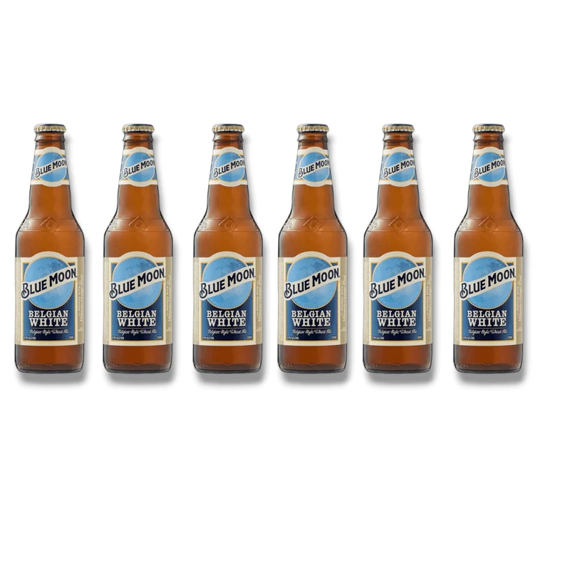 Blue Moon Belgian White 0,33l – Mildes amerikanisches Craft Bier 5,4% Vol.