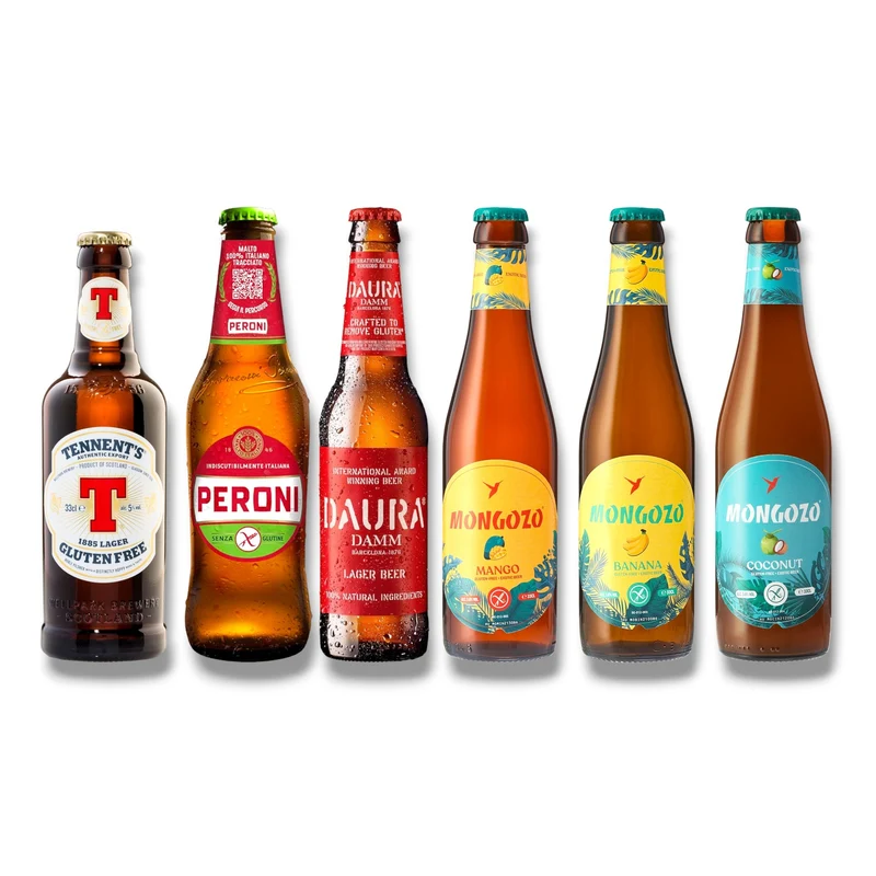 Glutenfreies Bier Mixpaket – Internationale Bierspezialitäten