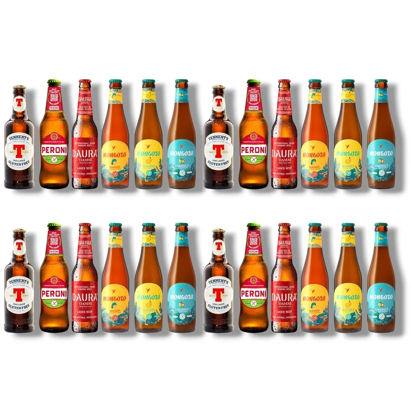 Glutenfreies Bier Mixpaket – Internationale Bierspezialitäten