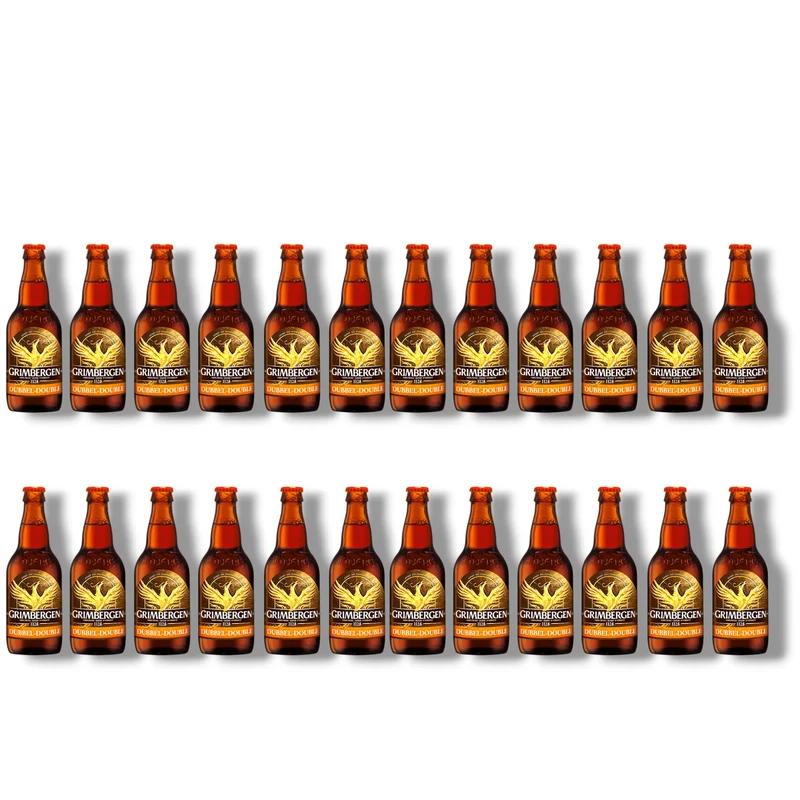 Grimbergen Dubbel 0,3l – Belgisches Abteibier mit dunkler Malznote