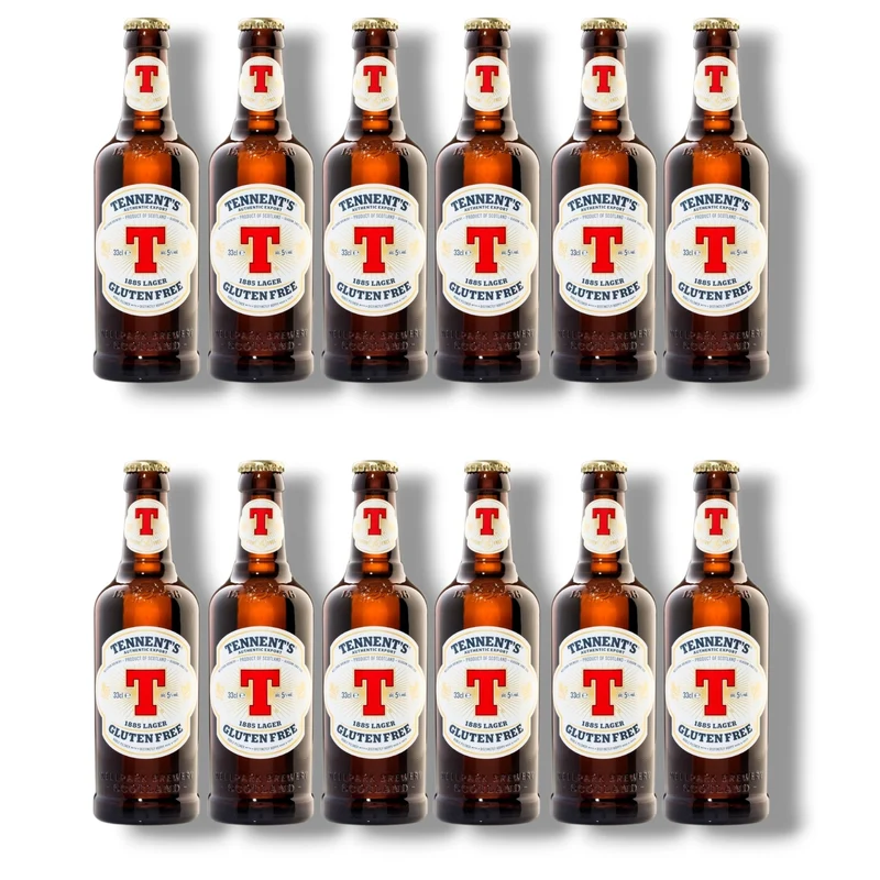 Tennent`s Lager Gluten Free - Glutenfreies Bier aus Schottland 5% Vol.