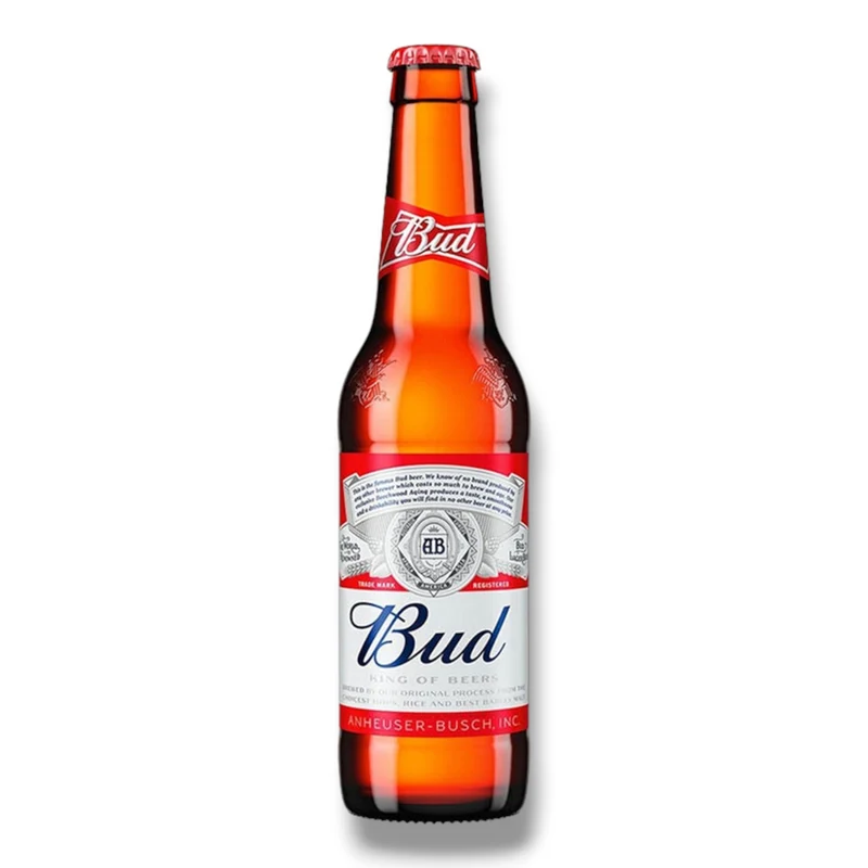 Bud Bier 0,33 l – Amerikanisches Lagerbier 5,0 % Vol.