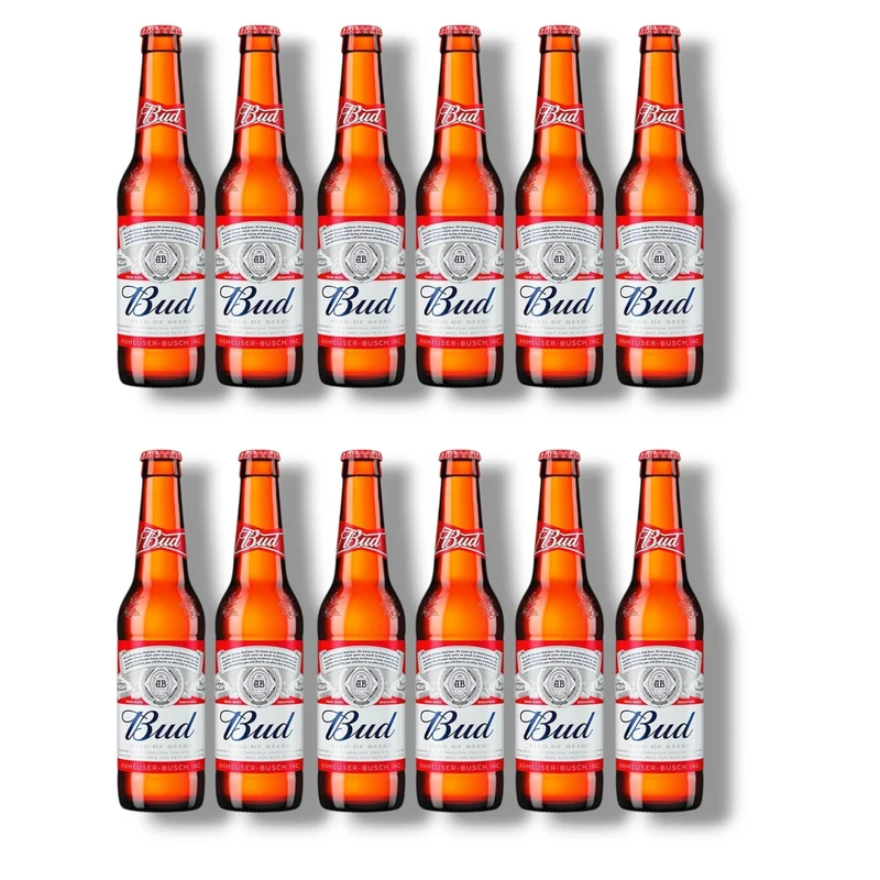 Bud Bier 0,33 l – Amerikanisches Lagerbier 5,0 % Vol.