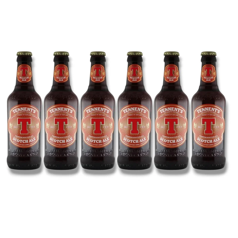 Tennent’s Scotch Ale 0,33l– Kräftiges Scotch Ale 9,0 % Vol.