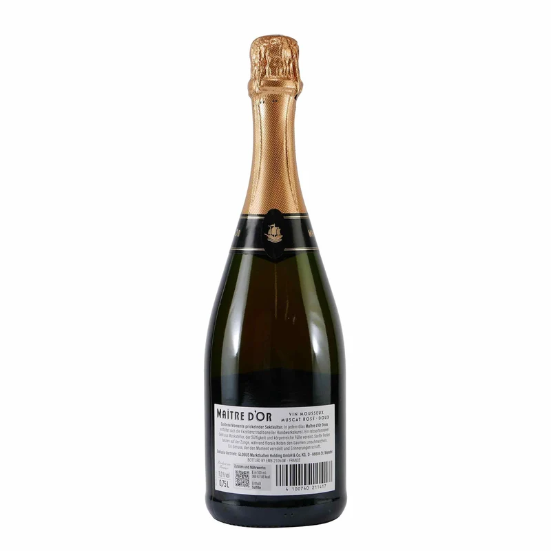 Maitre d´Or Sekt Muscat Rosé -doux- (6 x 0,75L)