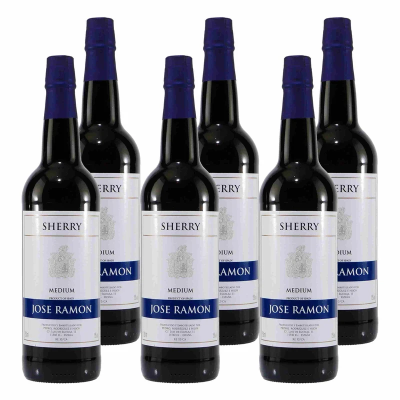 Jose Ramon Sherry -Medium- (6 x 0,75L)