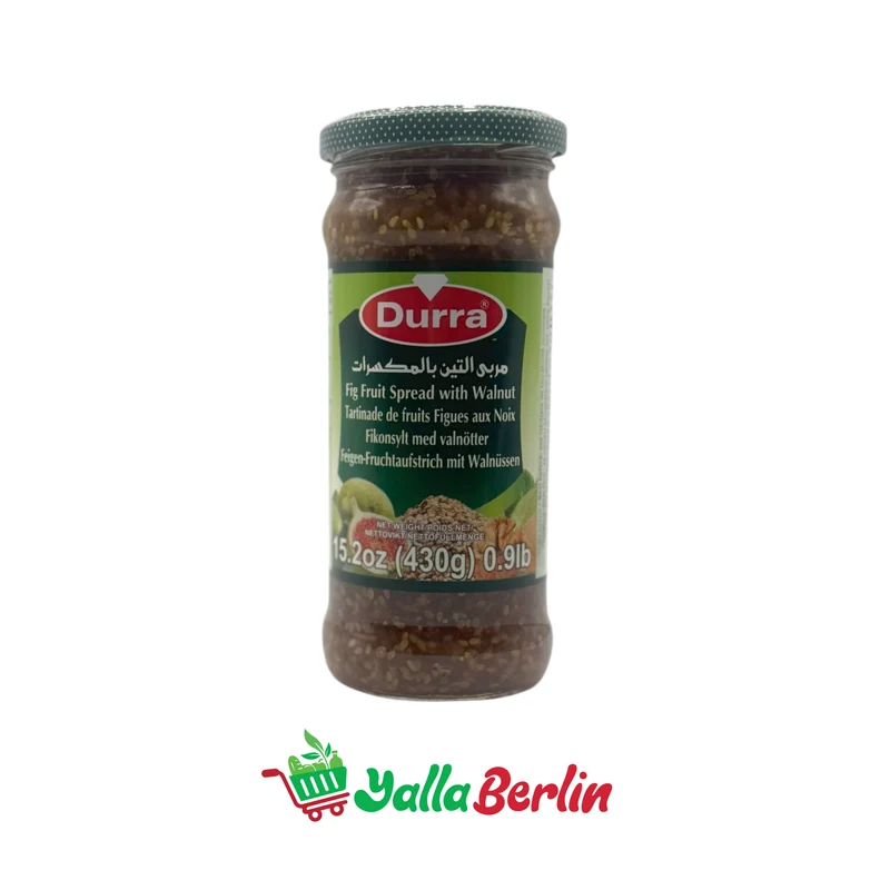 DURRA FEIGENMARMELADE MIT NÜSSEN 430gr