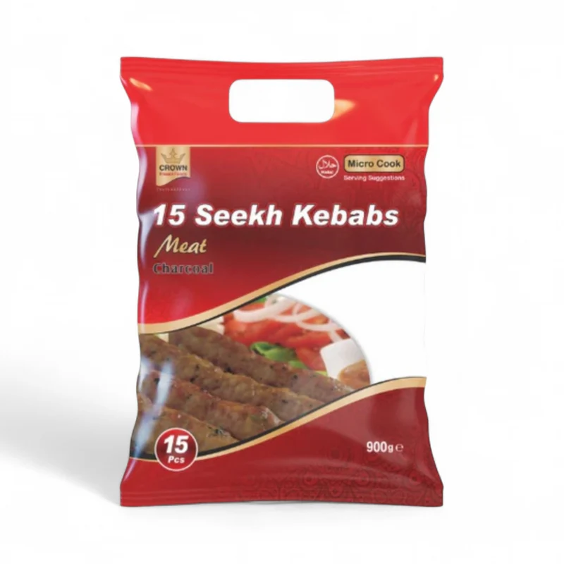 Frozen Crown Meat Seekh Kebab (15pcs) 900gm - Only Berlin Delivery
