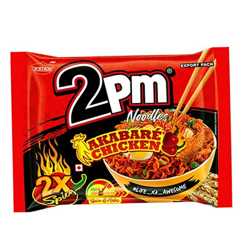 Asian 2PM Instant Noodles - Akabare Chicken (2X Spicy) 100gm