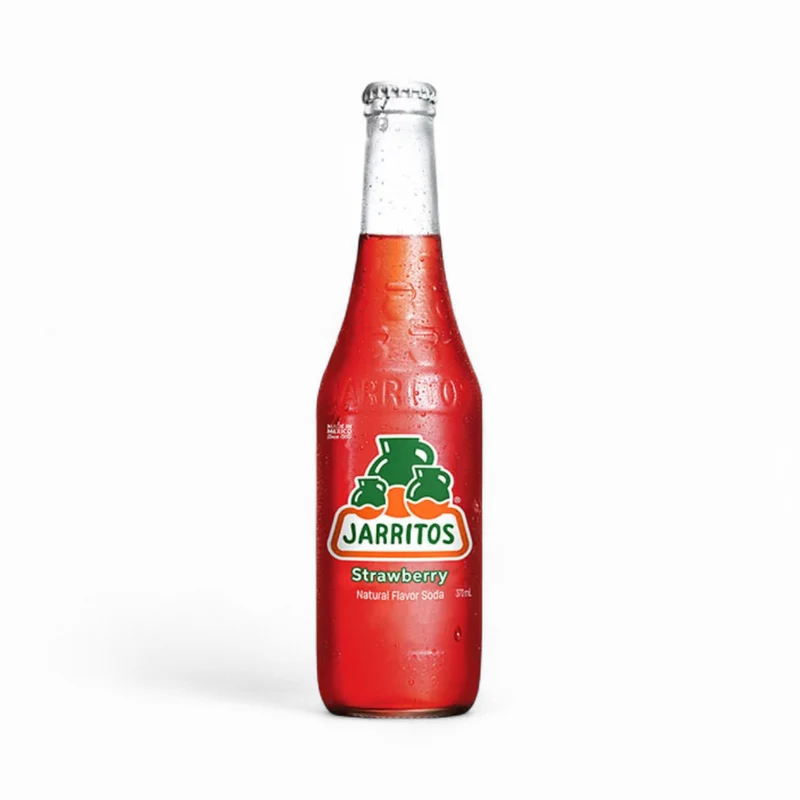 Jarritos Natural Flavour Soda Drink - Strawberry 370ml