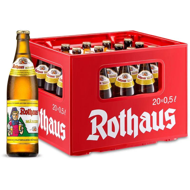 Rothaus Märzen 20x 0,5 Liter (MEHRWEG)