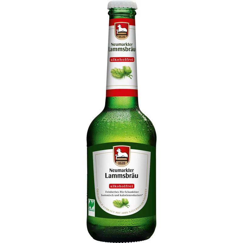 Lammsbräu Alkoholfrei BIO 10x 0,33 Liter (MEHRWEG)