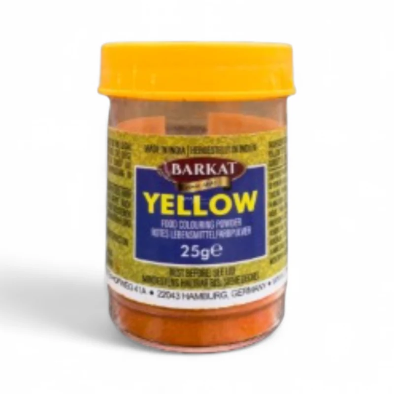 Barkat Food Colour - Yellow 25gm