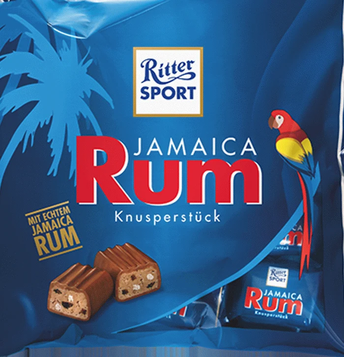 Ritter Sport Jamaica-Rum Knusperstücke 200g