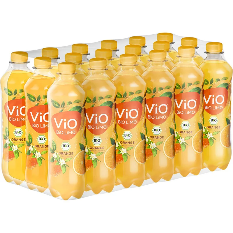 ViO BiO LiMO Orange PEW 18x 0,5 Liter (EINWEG)