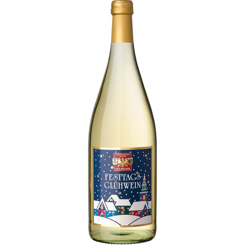 Genossenschaftskellerei Heilbronn Glühwein Weiß 12x 1 Liter (MEHRWEG)