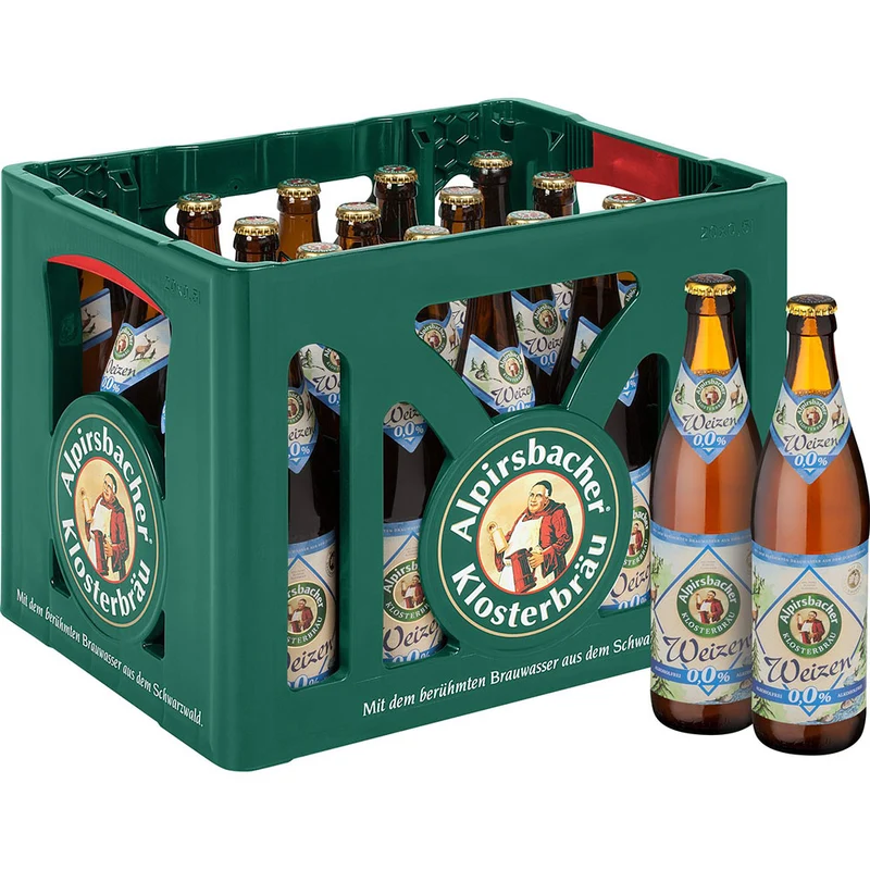 Alpirsbacher Weizen Alkoholfrei 20x 0,5 Liter (MEHRWEG)