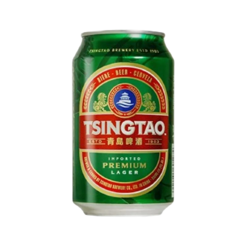Tsingtao Premium Beer Can (4.7% Alc) 330ml