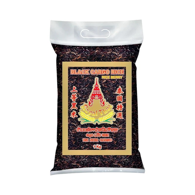 Royal Thai Black Cargo Rice (Rice Berry) 1kg