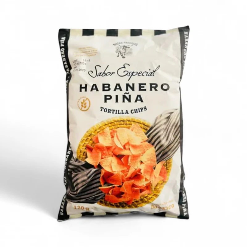 Nuevo Progresso Tortilla Chips - Habanero Pina 120gm