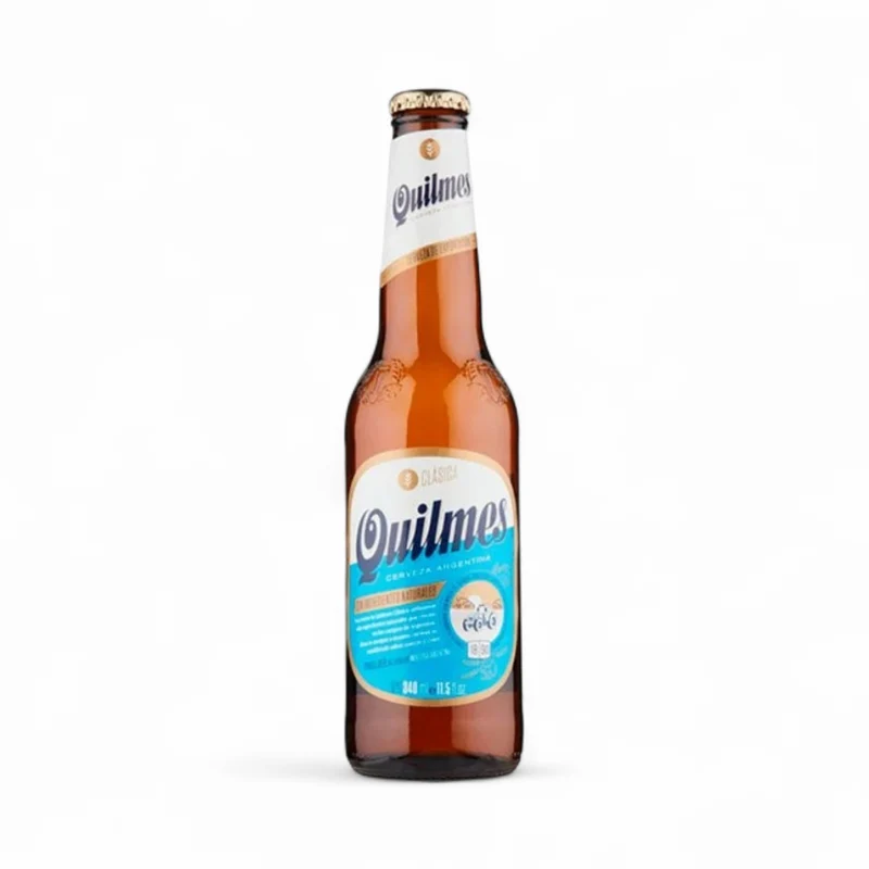 Quilmes Beer Bottle (4.9% vol) 340ml