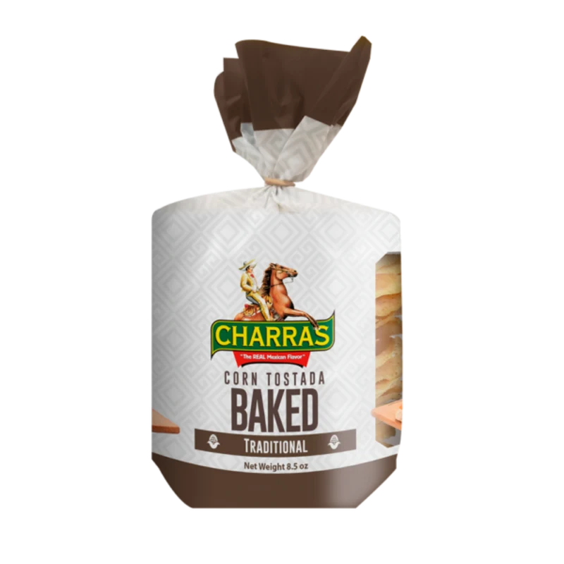 Charras Baked Tortillas - Traditional 240gm