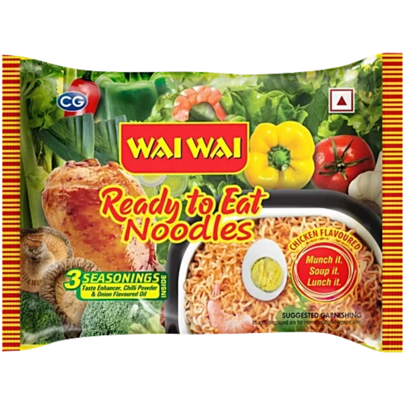 Wai Wai Instant Noodles - Chicken 75gm