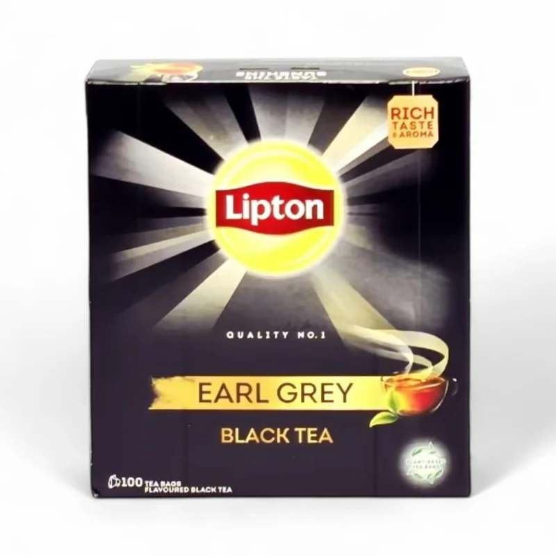 Lipton Earl Grey - Black Tea (100 Tea Bags) 160gm