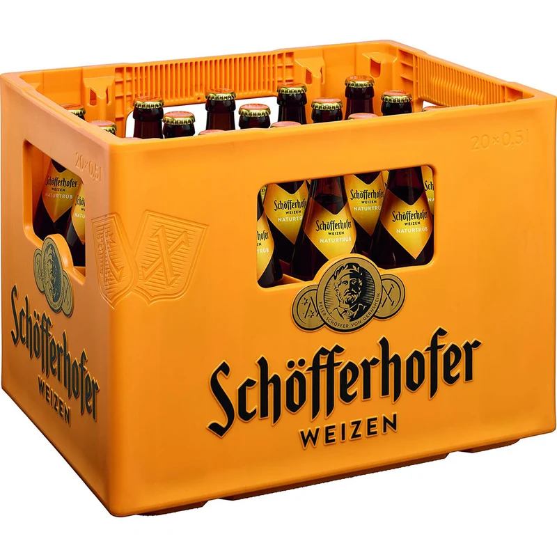 Schöfferhofer Hefe Hell 20x 0,5 Liter (MEHRWEG)