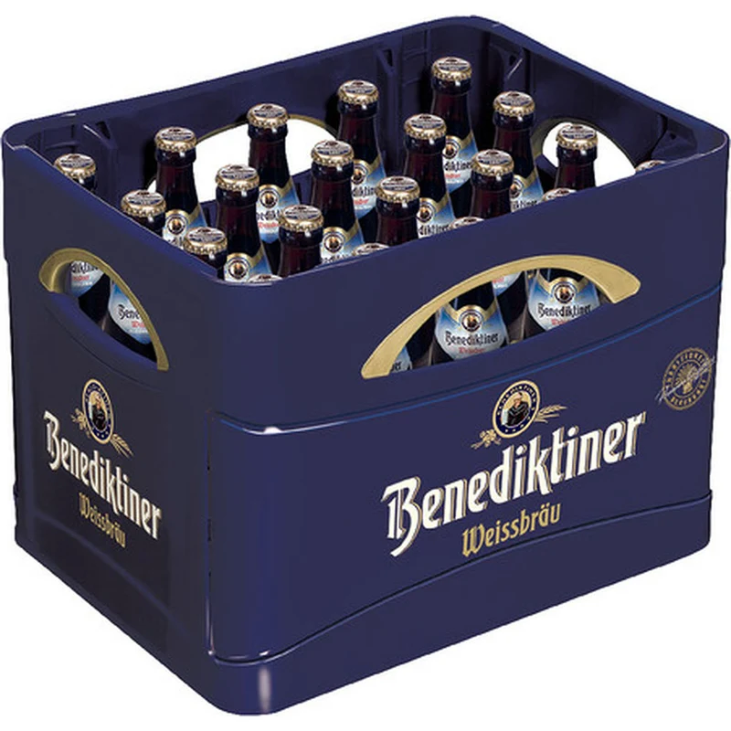 Benediktiner Weißbier Alkoholfrei 20x 0,5 Liter (MEHRWEG)