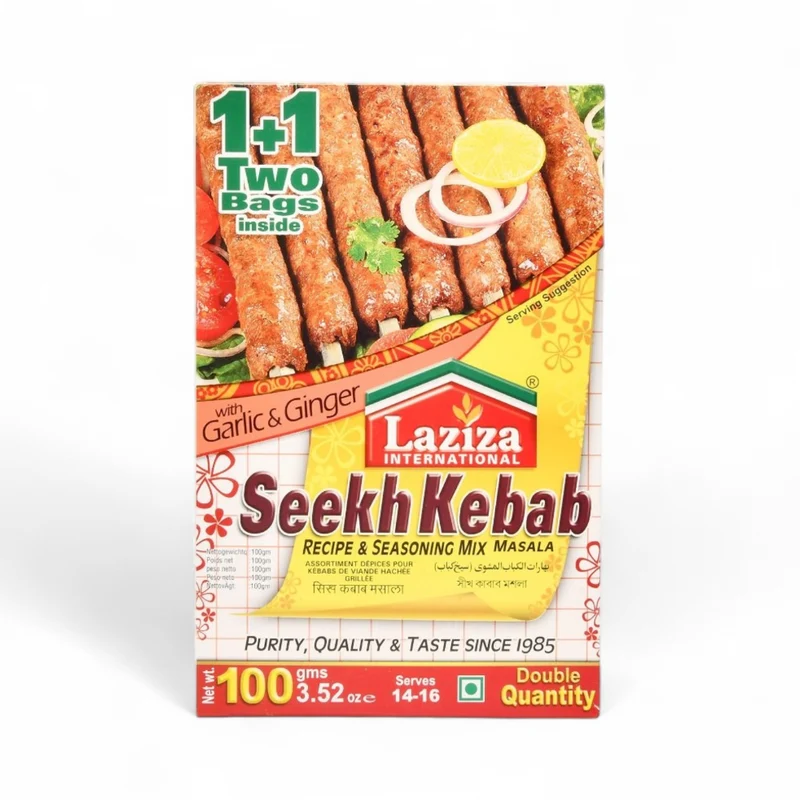 Laziza Seekh Kebab Masala 100gm
