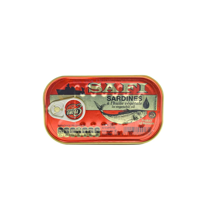 Safi Sardines In Veg Oil 125gm