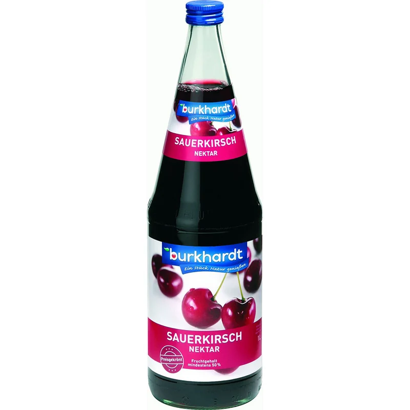 Burkhardt Sauerkirschnektar 6x 1 Liter (MEHRWEG)